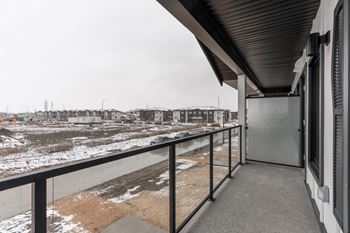 Large balcony